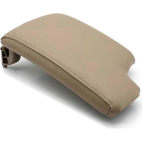Förvaringslåda med läderöverdrag för armstöd, kompatibel med BMW 3-serie E90 E91 E92 E93 318 320 325 328 (2005-2012), vänster sida.