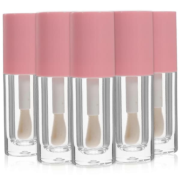 tomme lipglossrør med børster, 6 ml flaske læbeolie