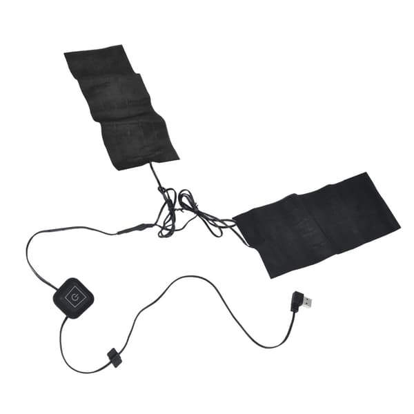 2-in-1 USB 5V sähköinen lämmitystyyny niskalle ja ristiselälle, kangaslämmitysliivi