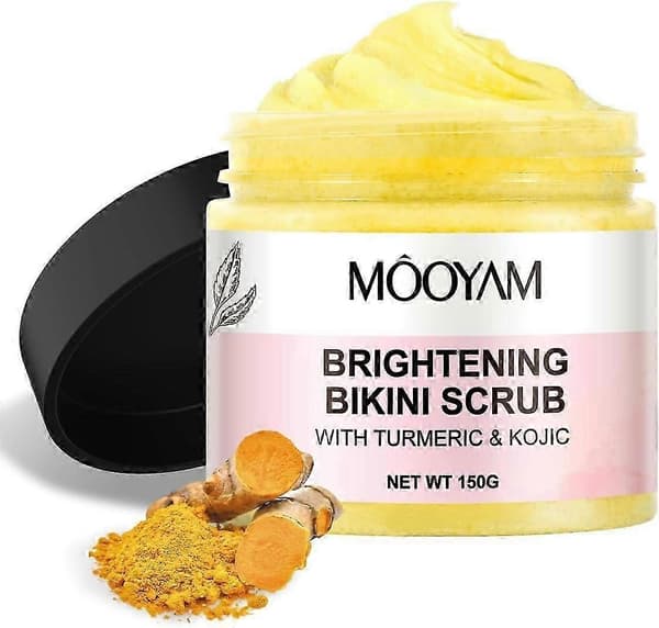 Eksfolierende scrub til bikiniområdet, lysnende eksfolierende scrub til bikiniområdet