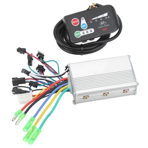 Børsteløs elcykel-controller-sæt 48V 250W 350W med LED-panel 880