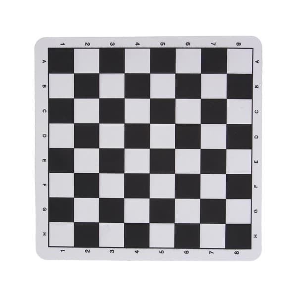 PU læder skakbakke 24x23,6 cm vaskbar rivefast bærbar musemåtte
