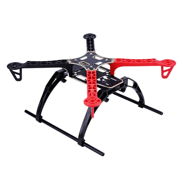 Runko 33 cm FPV-nelikopteridroonille integroidulla piirilevyllä DJI F330:lle