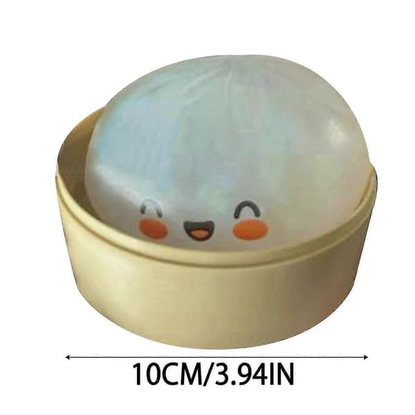6 cm glitrende dumpling myk risboks mysteriepose glitrende stressavlastning voksen skrivebordstilbehør