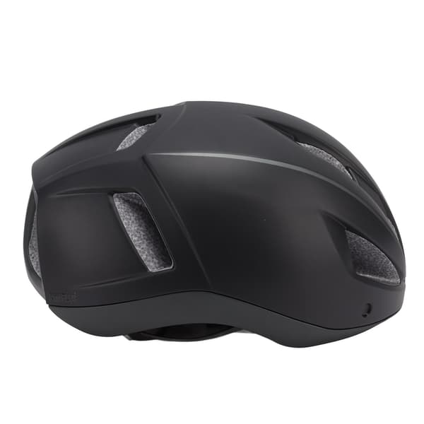 K111 PLUS Cykelhjelm med integrerede briller til mænd og kvinder MTB Landevejscykling Mat Sort