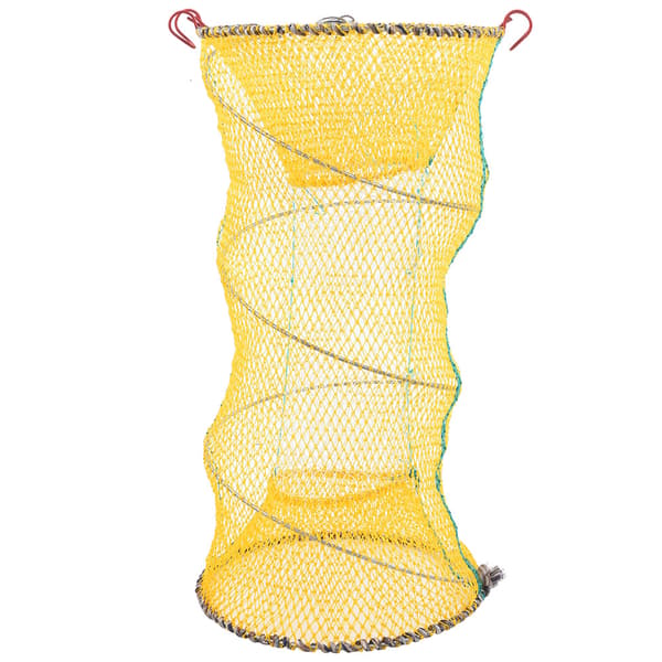 Sammenklappelig fiskebur til rejer, krabber, hummer, bærbar maddingnet