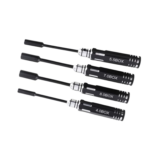 Sæt med 4 unbrakonøgler 4,0 MM 5,5 MM 7,0 MM 8,0 MM til RC-biler og modelfly