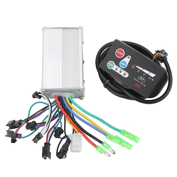 Børsteløs elcykel-controller-sæt 48V 250W 350W med LED-panel 880
