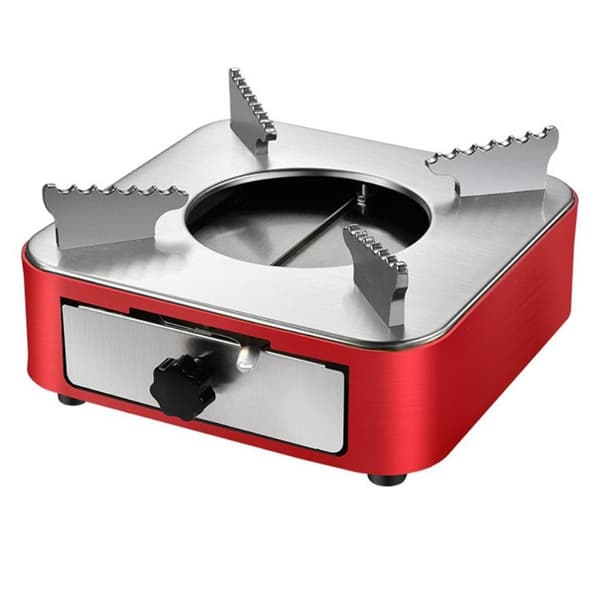 Bærbar Campingovn Mini Piknikovn for Camping BBQ Grill med Rustfritt Stål