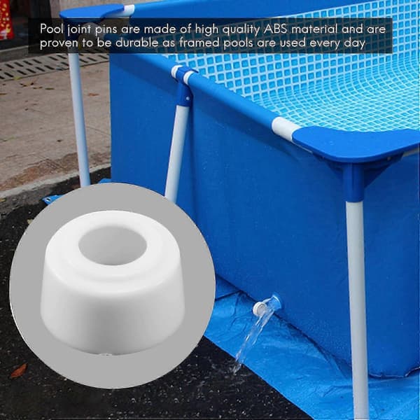 24-polig ABS poolanslutning, 6 cm/2,36-tums tätningssats, för Intex poolreservdelar.