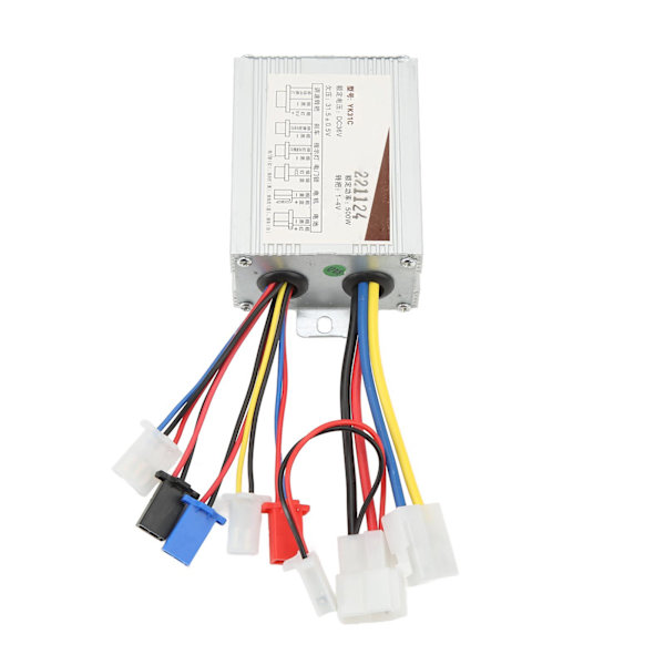 36V 500W elektrisk sykkel børstemotorkontroller, aluminiumslegering, tilbehør