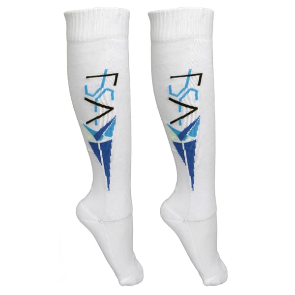 Unisex Fäktsockor, Kammad Bomull, Svettavledande, Andningsbara, Elastiska, Halkfria
