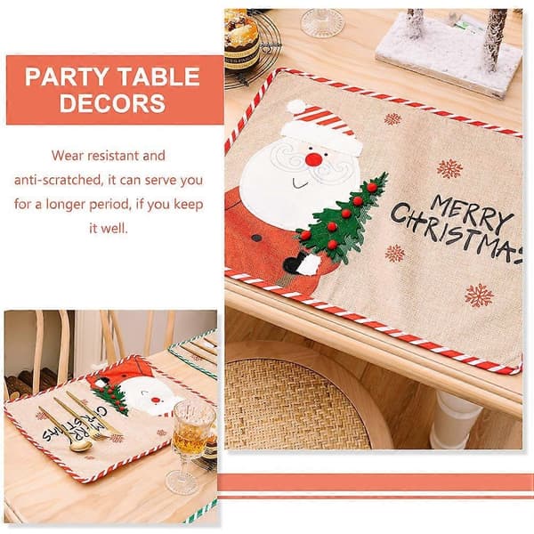 Kreativ julebrikke i stoff for dekorativ design