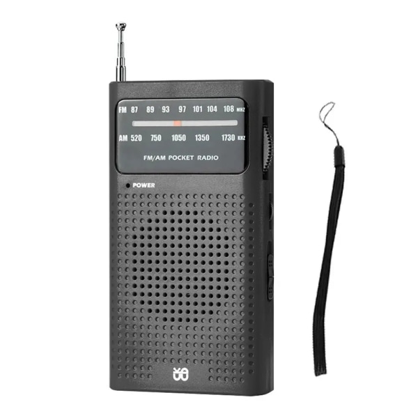 Portable Pointer Radio Svart