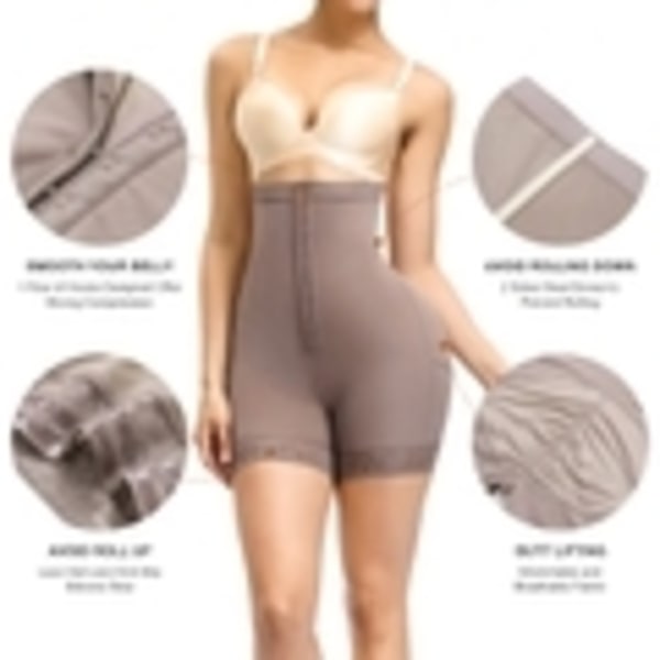 3-in-1 Shapewear Beige XL