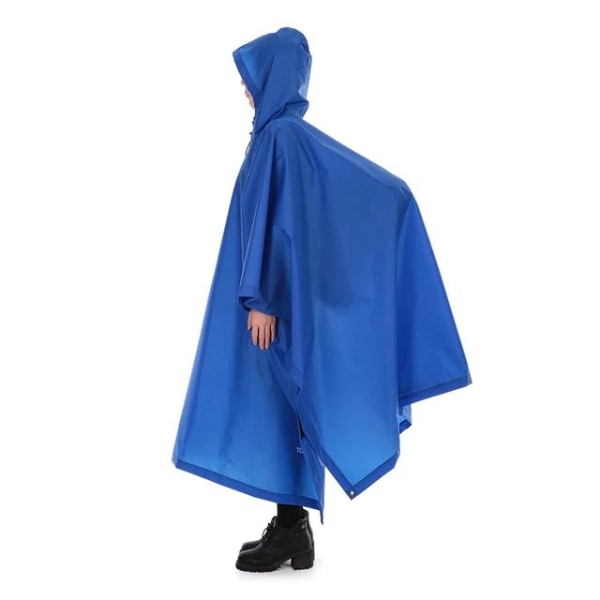 Urban regnponcho - multifunktion Blue one size