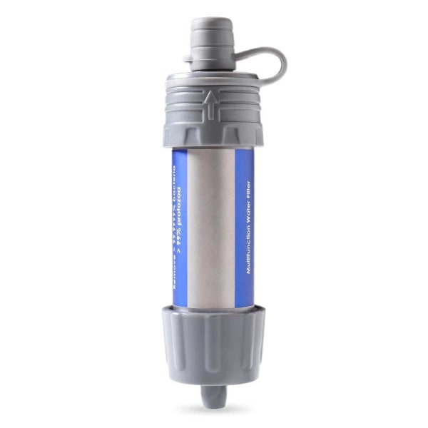 Bærbare vandfiltre med sugerør - 5000L - 0,01 mikron Grey grå