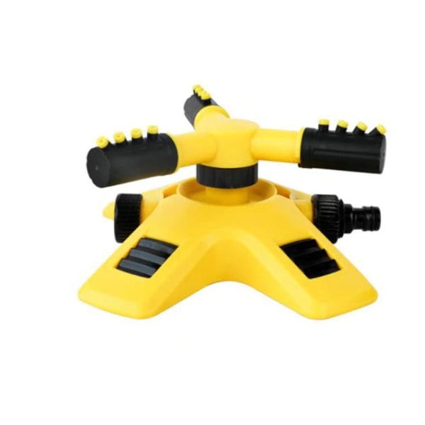 360 Degree Automatic Water Sprinkler Yellow