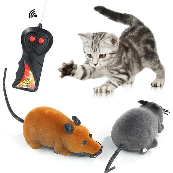 Funny Cat Toy Mus Grey