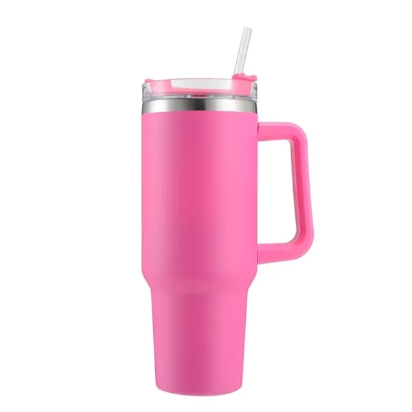 Kaffe Termos kopp i rostfritt stål Pink Pink