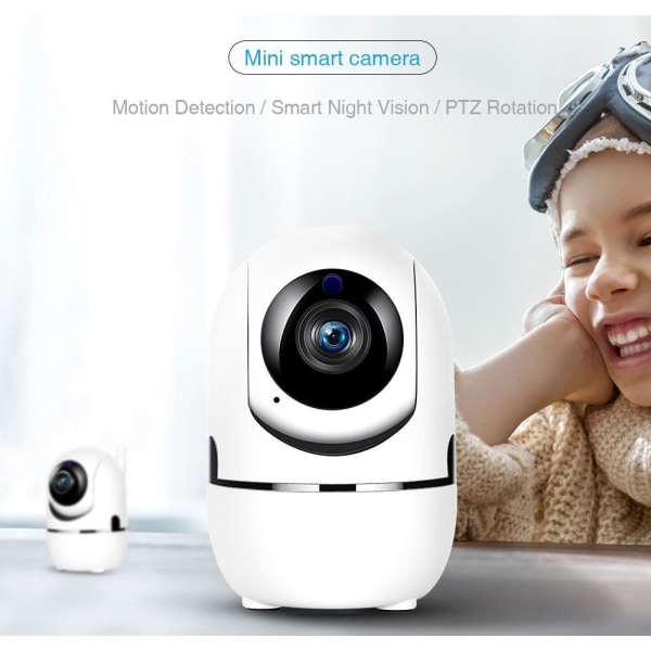 Overvågningskamera White 1080P White add 16G