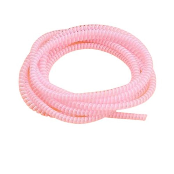 140 cm suoja latureille ja johdoille Pink Phone Wire Cord  Protector (Pink)