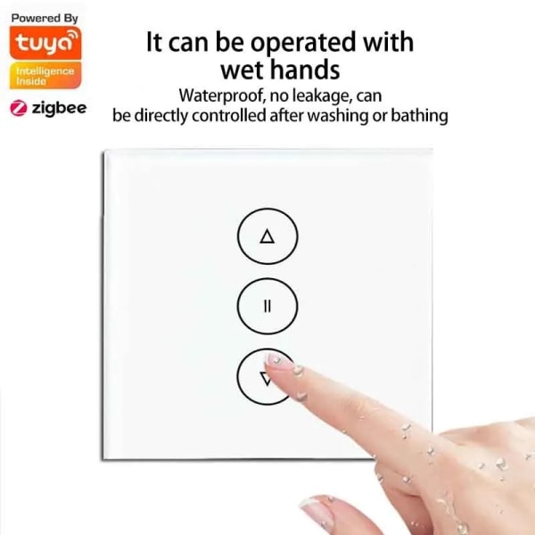 HovedtrækSmart Switch med Touch Control og Stemmeaktivering White