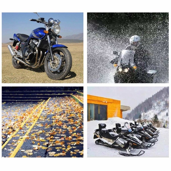 Vedenpitävä suoja skoottereille, polkupyörille ja mopoille Transparent Waterproof Scooter Cover (L)