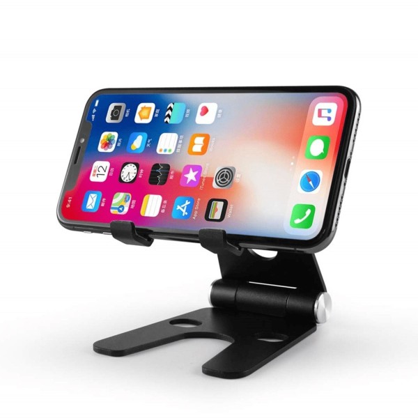 Universal justerbar holder til tablet og telefon Black