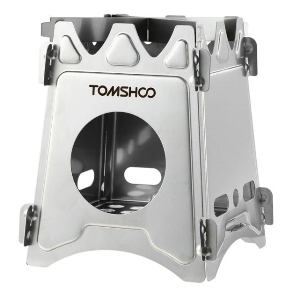 Tomshoo foldbar brændeovn i titanium MultiColor Type C 2PCS Set