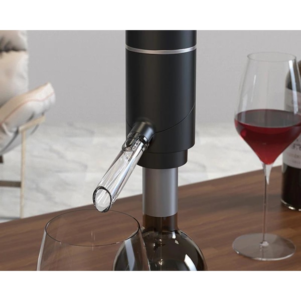 Automaattinen älykäs viiniannostelija Black Smart Wine Decanter -Dispenser Wine 