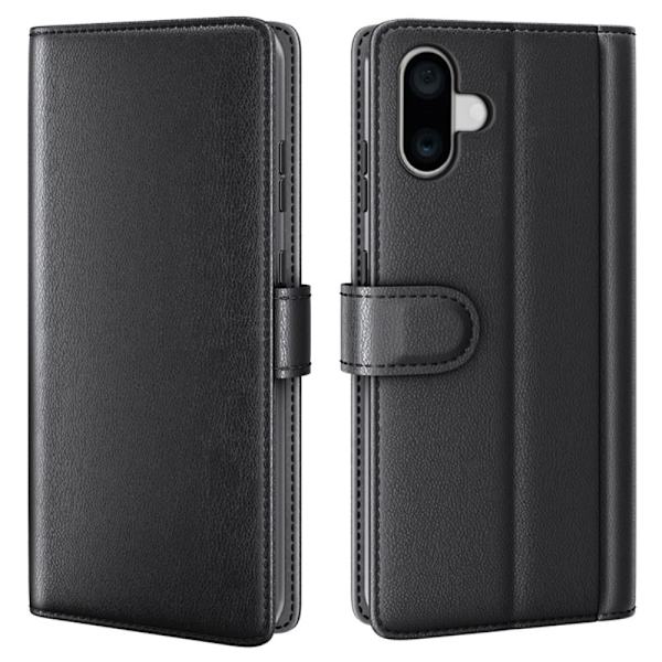 Kompatibel med iPhone 16 cover (sort)