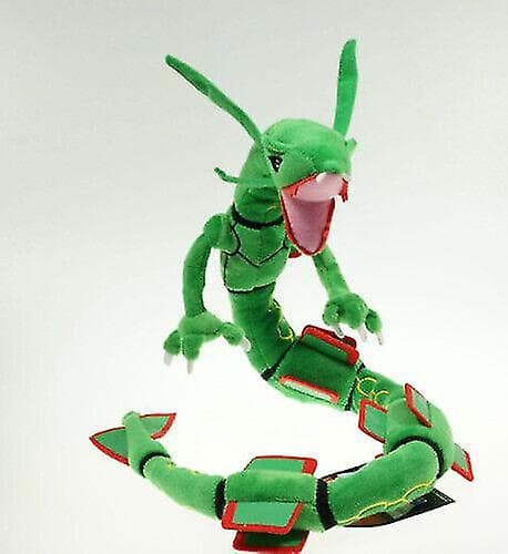 80 cm Grøn Rayquaza Sort Drage Plyslegetøj Udstoppede Dyr Børnefødselsdagsgave Green