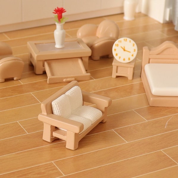 Dockhus Miniatyr Soffa Te Bord 7 7 7 7