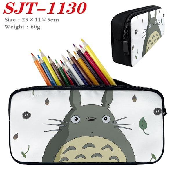 Skolväskor i Totoro-serien, tecknade studentryggsäckar, pennfodral, lunchväskor