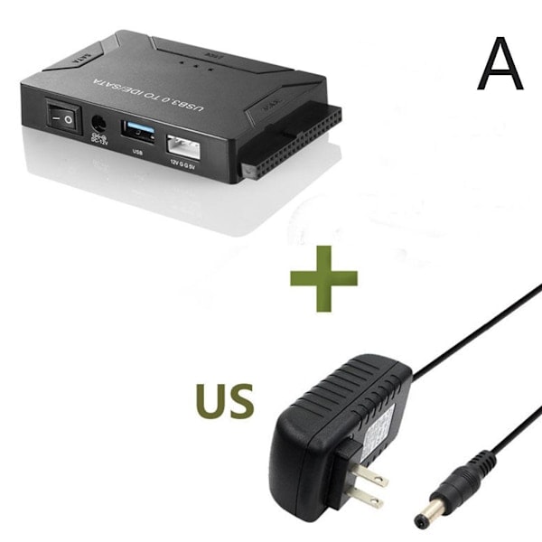 2023 Zilkee Ultra Recovery Converter USB 3.0 Sata HDD SSD Kiintolevy US Yksi koko