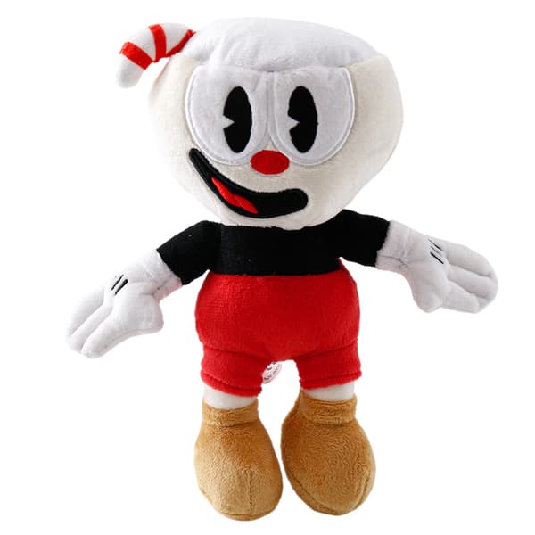 Tekoppipää Holy Grail Demon Boss King Dice -pehmolelu, Punainen