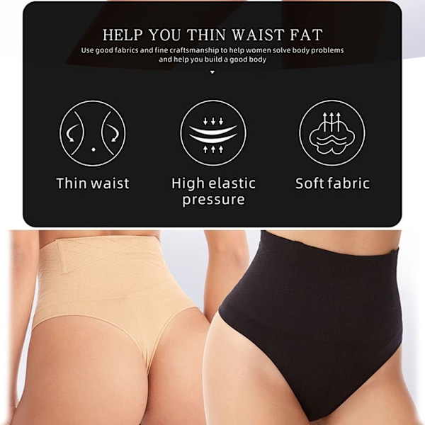Naisten seksikäs saumaton stringishaper APRICOT XL aprikoosi XL apricot