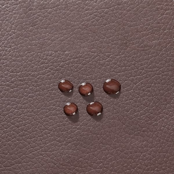 Self-adhesive repair patch, artificial leather, 50x138 cm, dark brown. Dark brown Dark brown