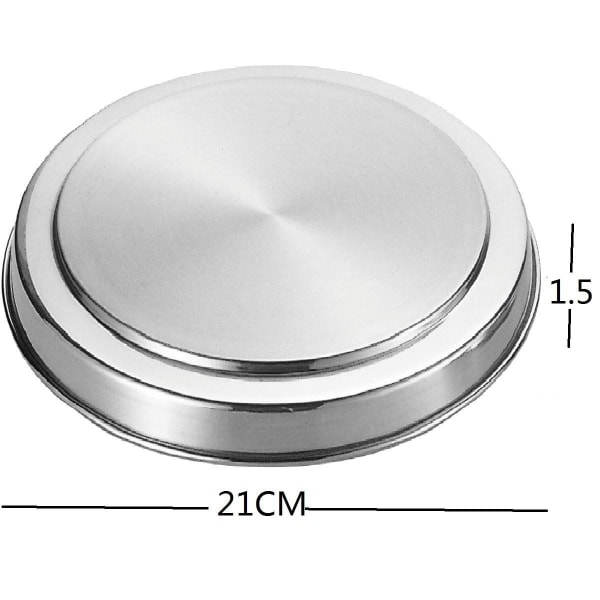 INF Spislock i rostfritt stål, 4-pack