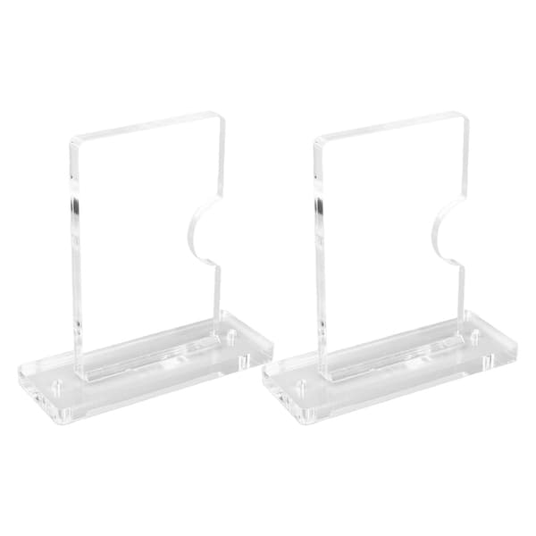 Wall Mounted Adjustable Horizontal Acrylic Fishing Rod Holder, Suitable for Walking Sticks