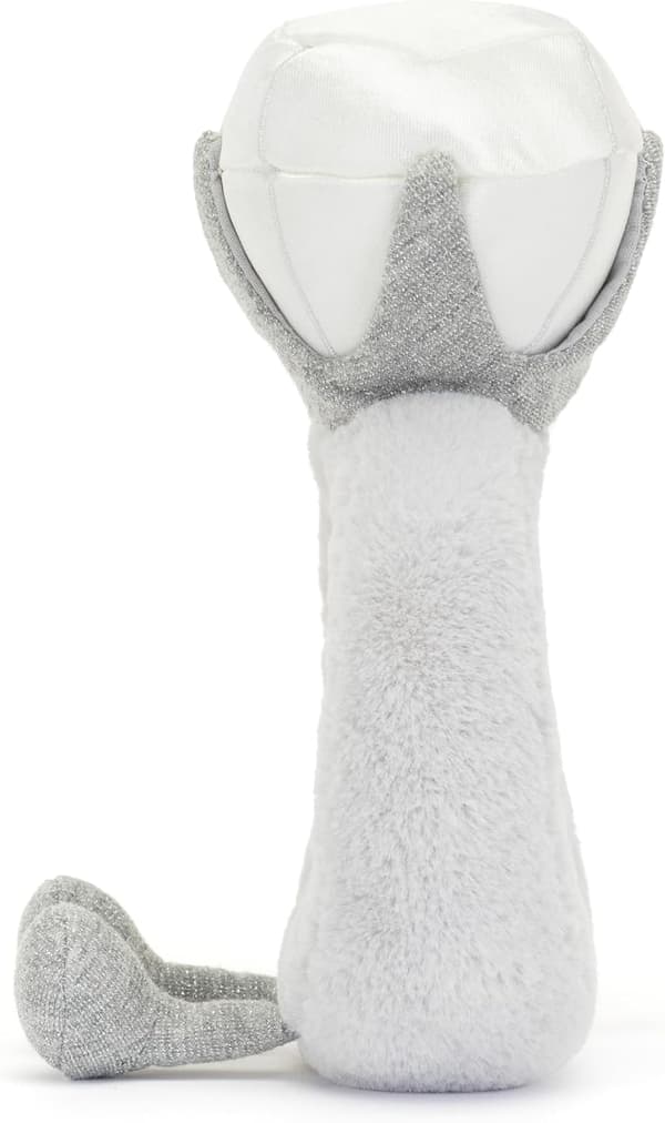 Amuseables Diamond Ring Plush, 20 cm | Wedding Ring Plush | Engagement and Wedding Gift