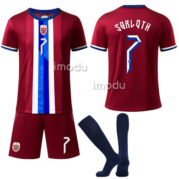 Norges fotballandslags barnetrøye nummer 7, Solloth NO.7 Sörloth 24