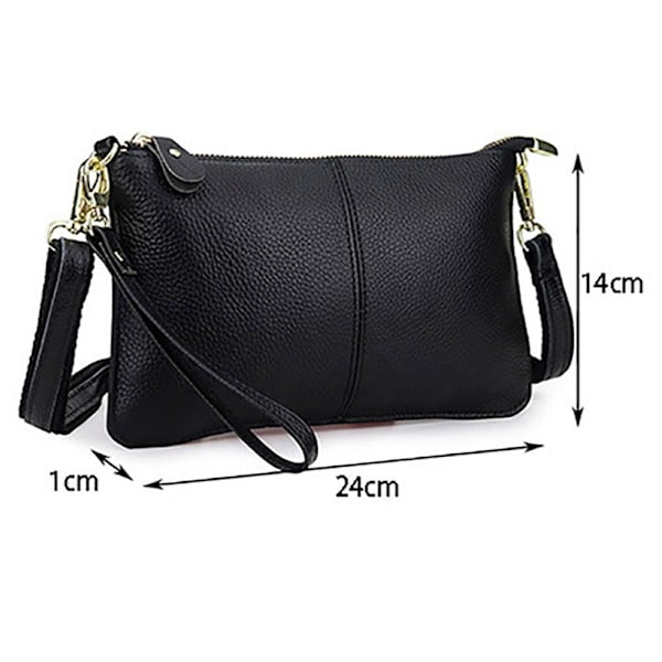 Enkel axelväska Crossbody-väska SVART BLACK
