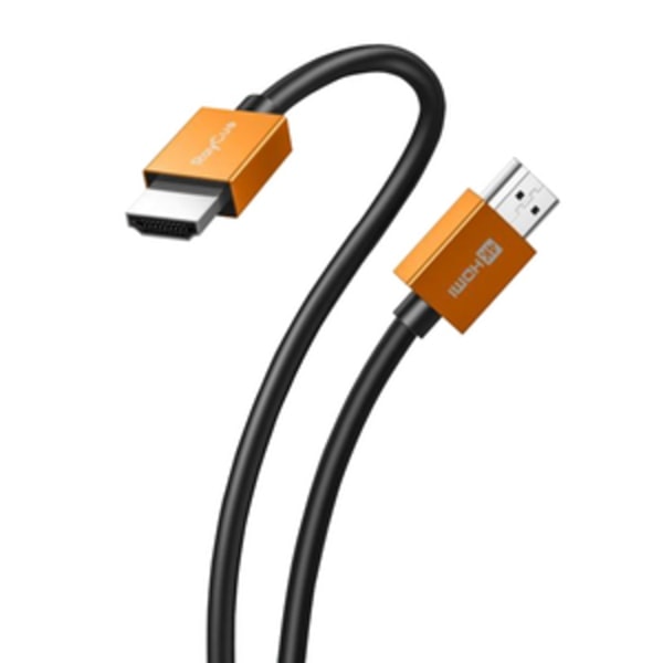 HDMI till HDMI 2.0 4K60Hz PVC RayCue-kabel, 2m (svart)