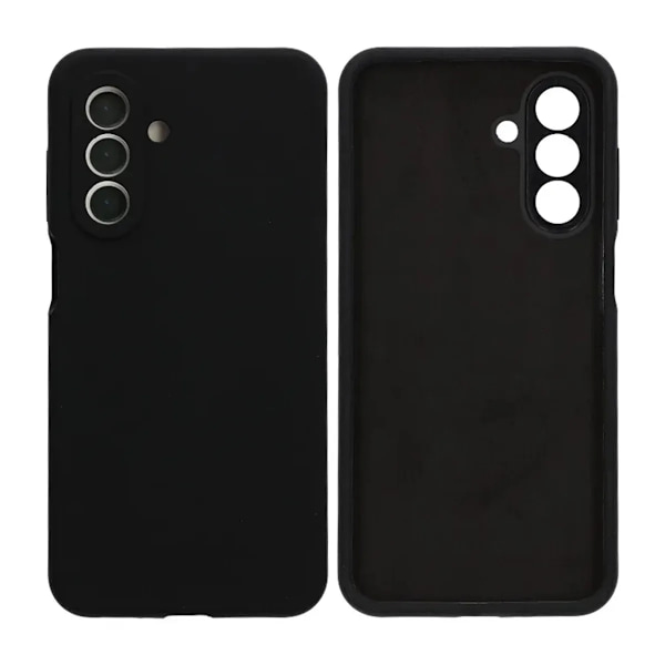 Silicone Case Compatible with Samsung Galaxy A17 - Black
