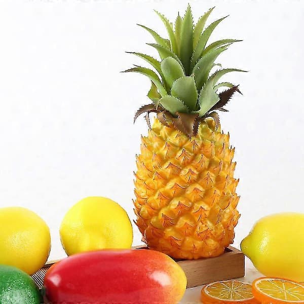 Konstgjord ananas simulerad fruktmöbel, hemkuddar, heminredning