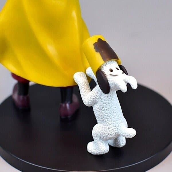 Tintin PVC-figur, stor dukke
