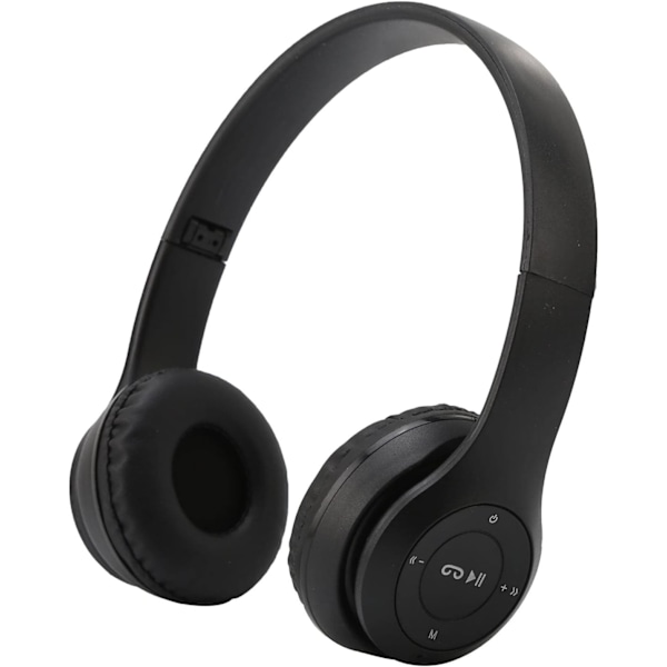 Bluetooth 5.0 Hovedtelefoner Foldbare Trådløse Bluetooth-hovedtelefoner med Mikrofon, Komfortable Ørekopper