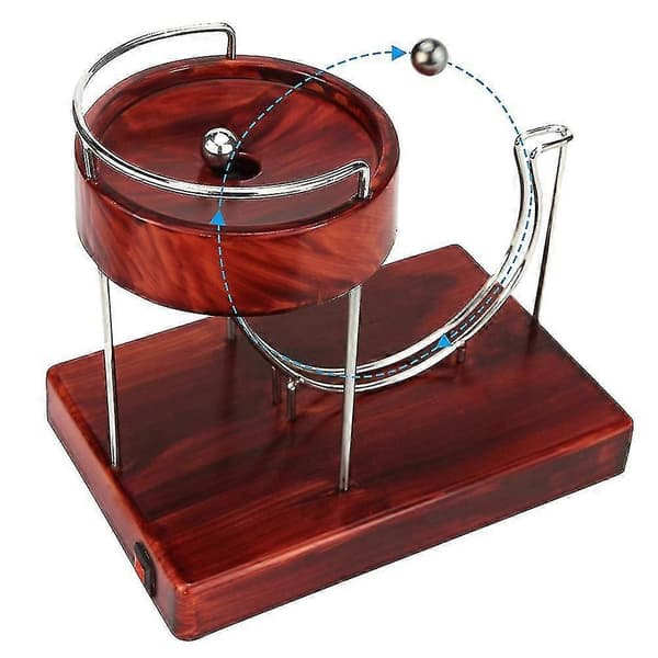Perpetual Motion Machine, Art, Motion, Inertia, Metal, Automatic, Creative, Infinite Jumping Desk Toy